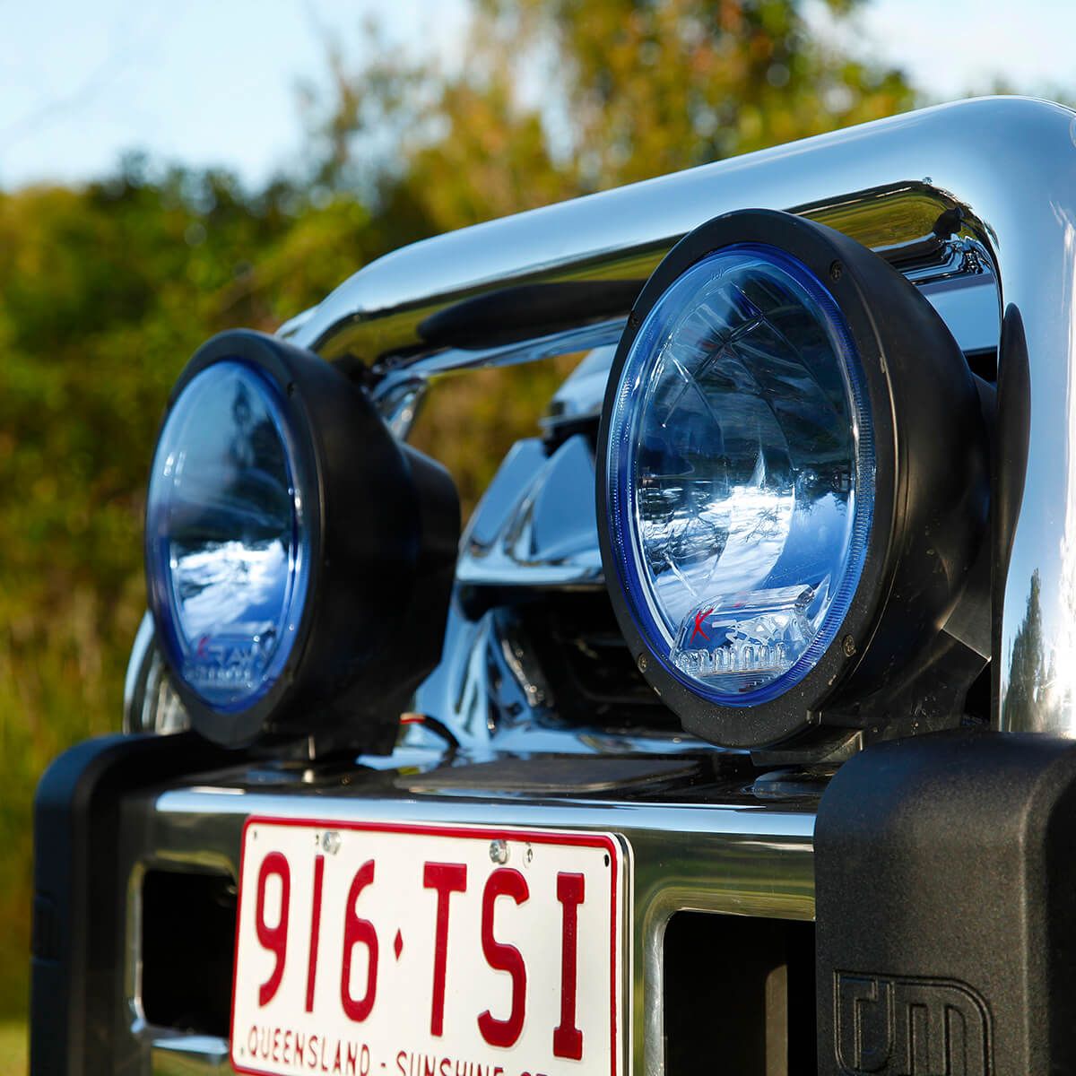 T15铝合金牛栏前杠50mm