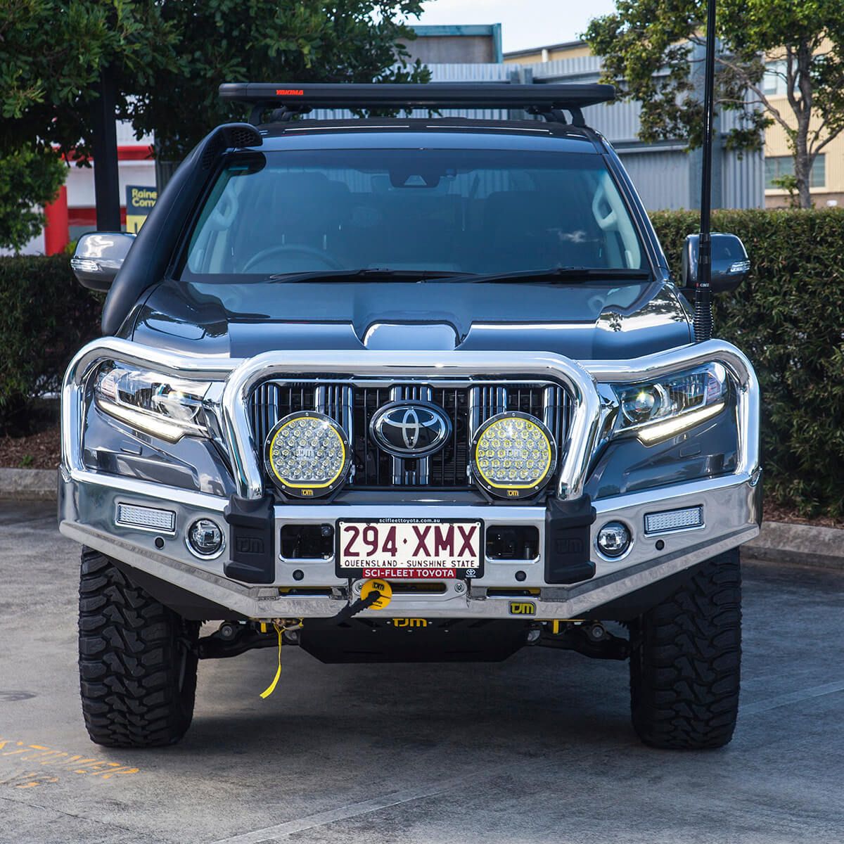 T15铝合金牛栏前杠63mm